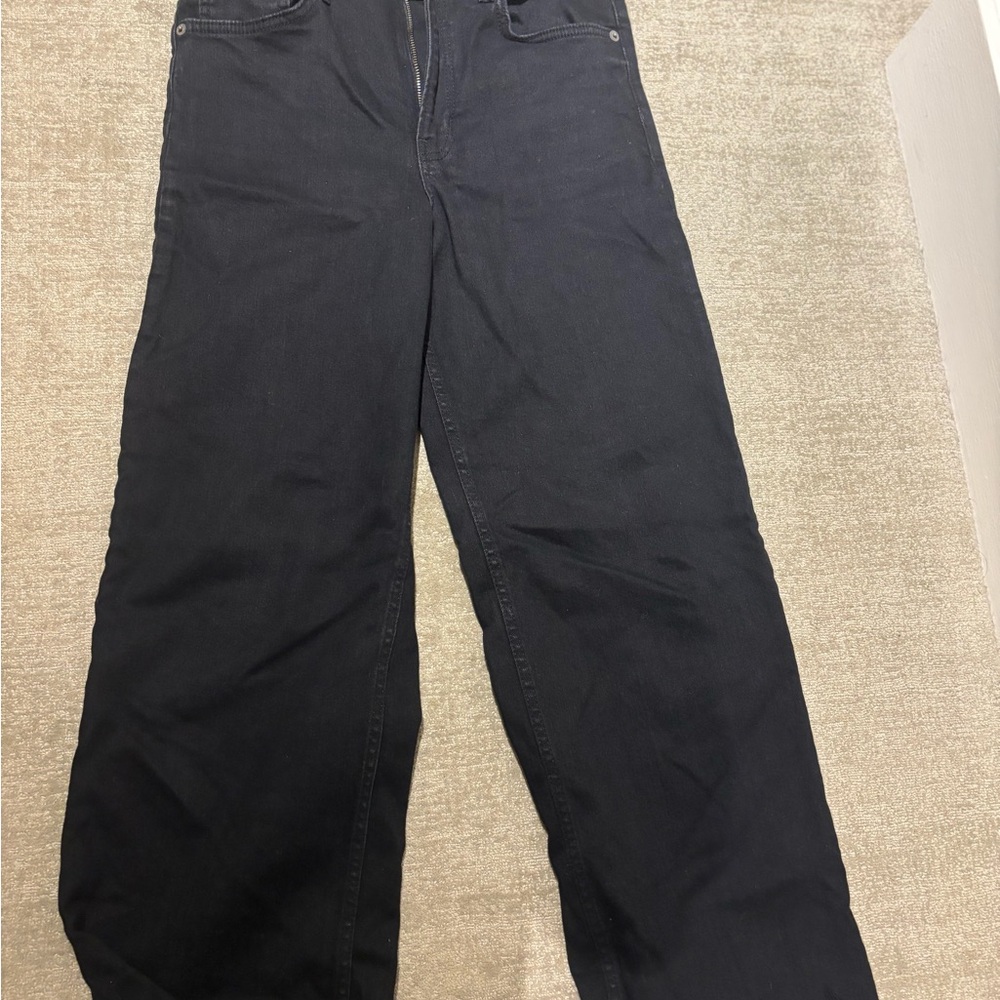 Reformation Charcoal Denim Jeans